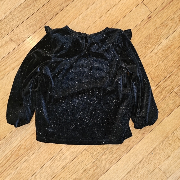 Crewcuts Sparkly Velvet Long Sleeve - Picture 3 of 3